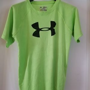 Under Armour Light Chartreuse Loose shirt YXL